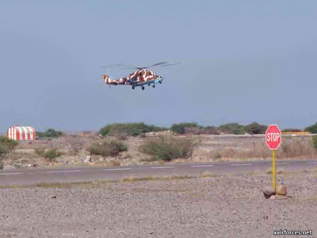 Djibouti Air Force Mil Mi-35P Hind-F